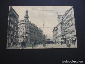 Cartoline: MADRID LA EQUITATIVA Y CALLE DE ALCALA